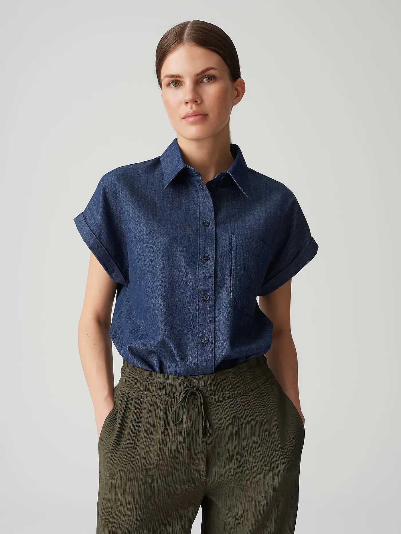 OPUS | Jeansbluse FOLMES | 